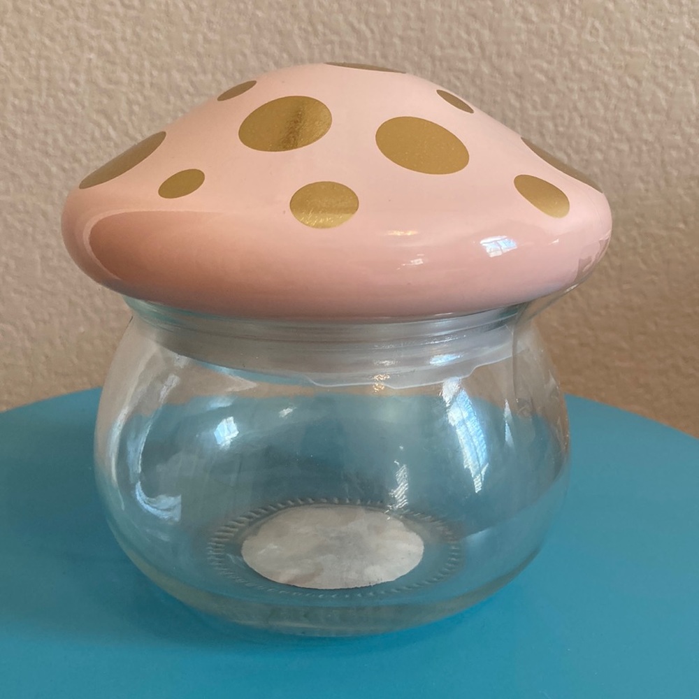 Pink Mushroom Jar from Target